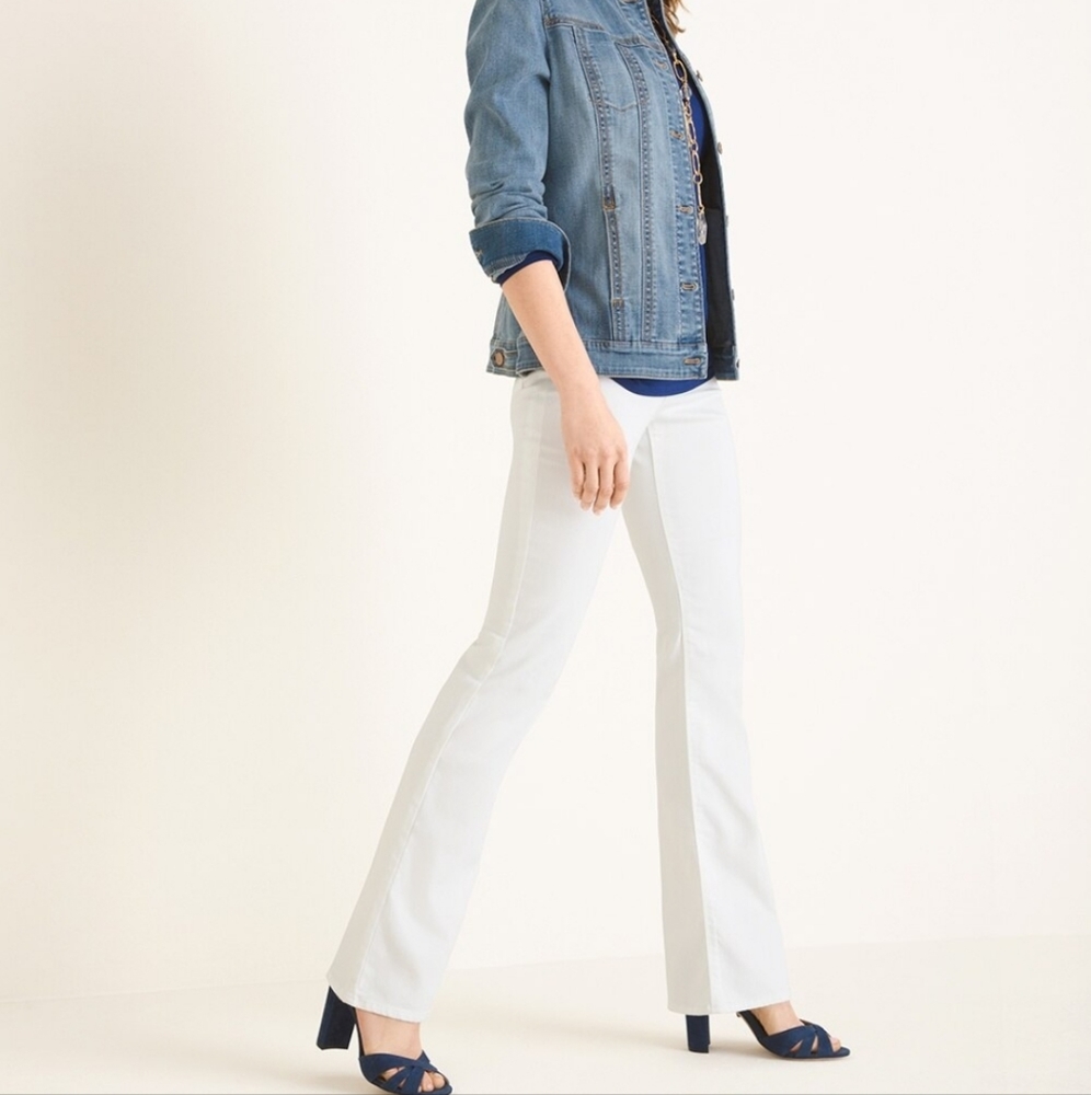 Chico's white jeans